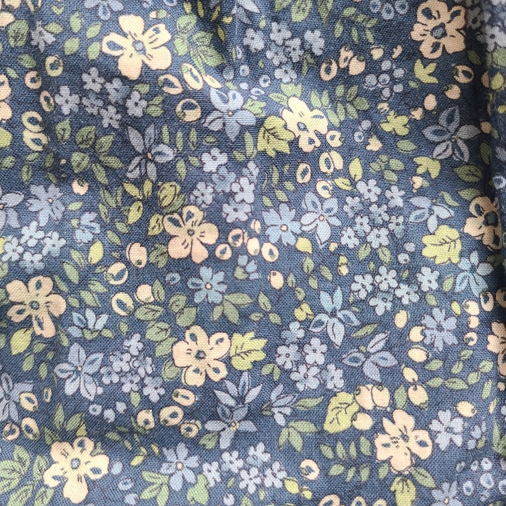 Pepa London Smocked Blue Floral Dress - Picture 3 of 5